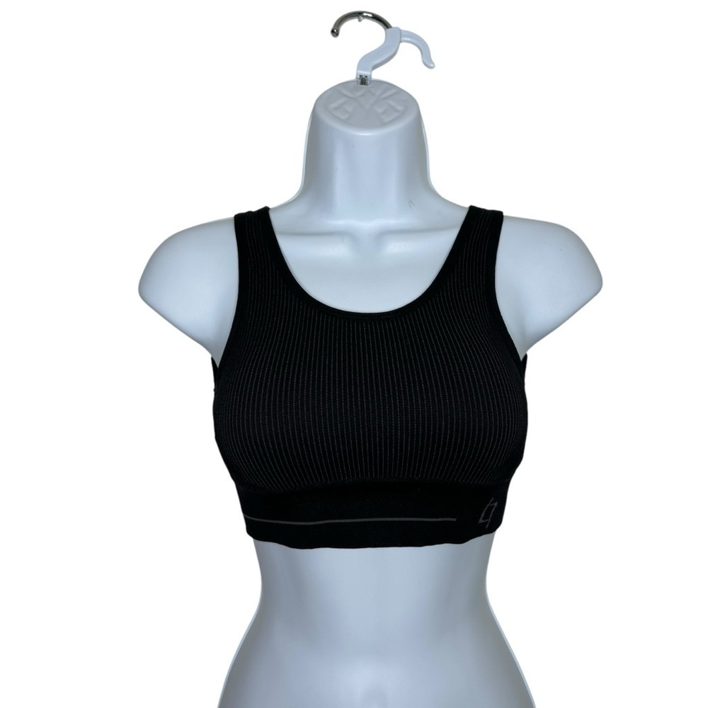 FITTIN Sport Essentials Black Sports Bra SZ. S